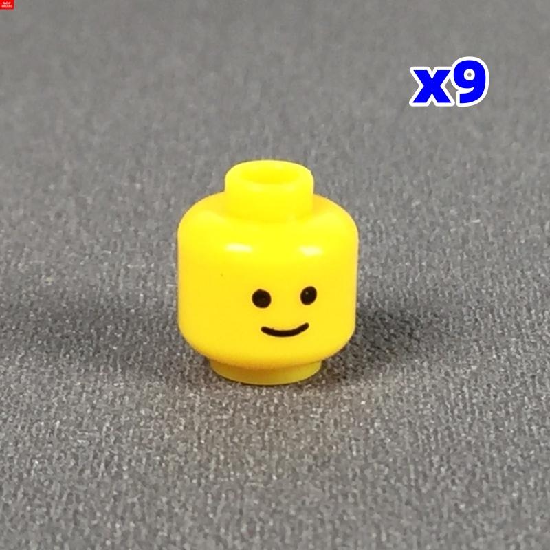

Нетоксичные 9 шт.moc Кирпичи 8034 8046 Классические Улыбка Смех Выражение Лица 4 см Фигурка Голова с Напечатанным Лицом Собираемые Строительные Блоки Детские Игрушки