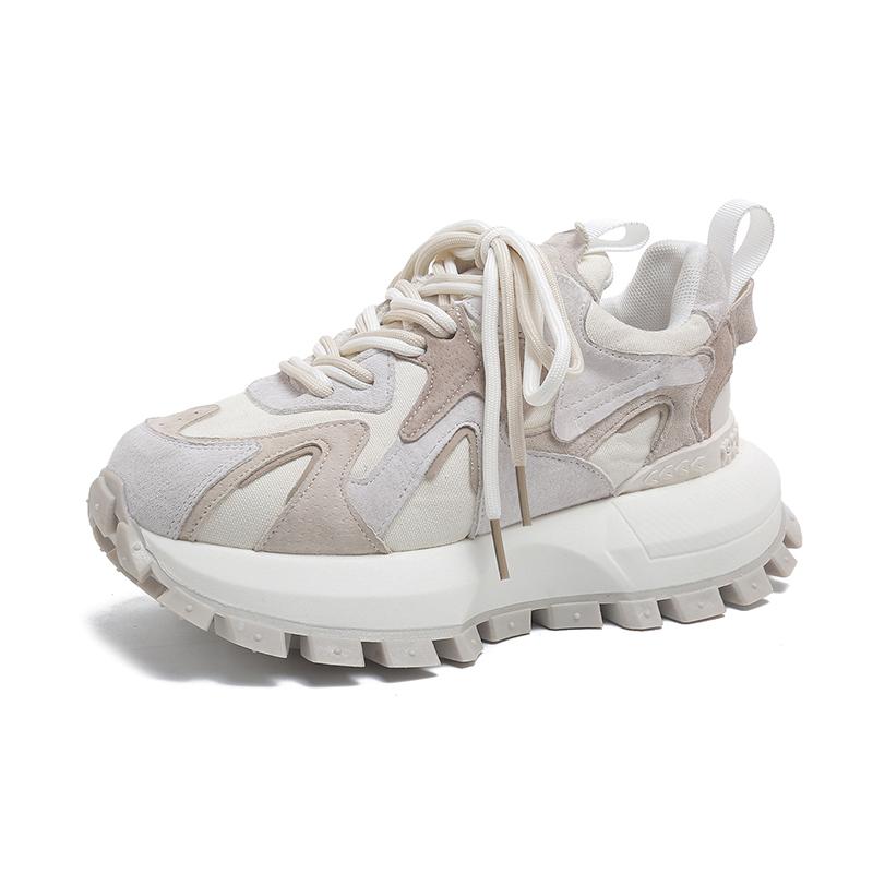 Fashion Ladies Shoes on Sale 2025 Versatile Women's Vulcanize Shoes Mixed Colors Platform Women Sneakers Outdoor Lace Up Casual Shoes