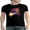 Eagle Bird Mens T Shirt Tee Black