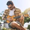 Vangoa Concert Ukulele 23-inch Walnut Wood Hawaii Acoustic Ukulele Beginner Set for Adults, Teens, and Students, with Gig Bag