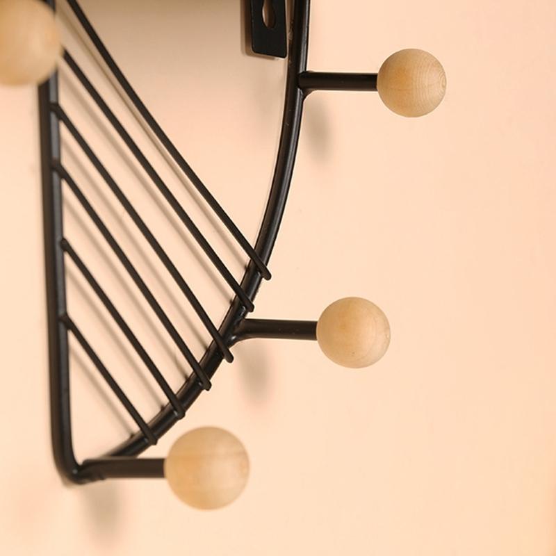 Durability Metal Wall Storage Shelf High Strengths Rusts Resistant Quickly Mount Wall Organizers for Reliability Use