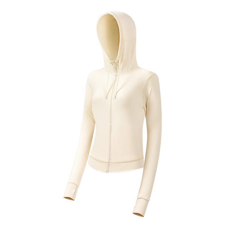 Women's Summer Sun Protection Mesh Jacket - Breathable, Cool, UPF 50 Ice Silk.
