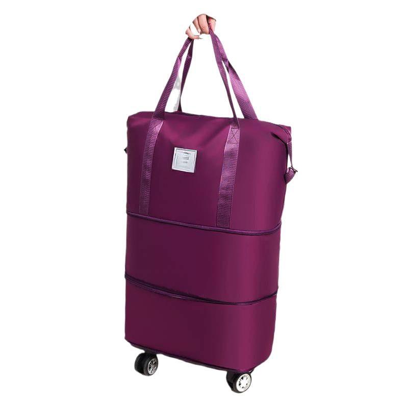 Dreilagige Duffle-Tasche für Wehen und Geburt mit Rädern - Handliche Reisetasche mit großem Fassungsvermögen für Frauen