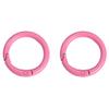 2/5/10Pcs Alloy Spray Painted Open Ring Spring Buckle Clasps For Key Bag Accessories