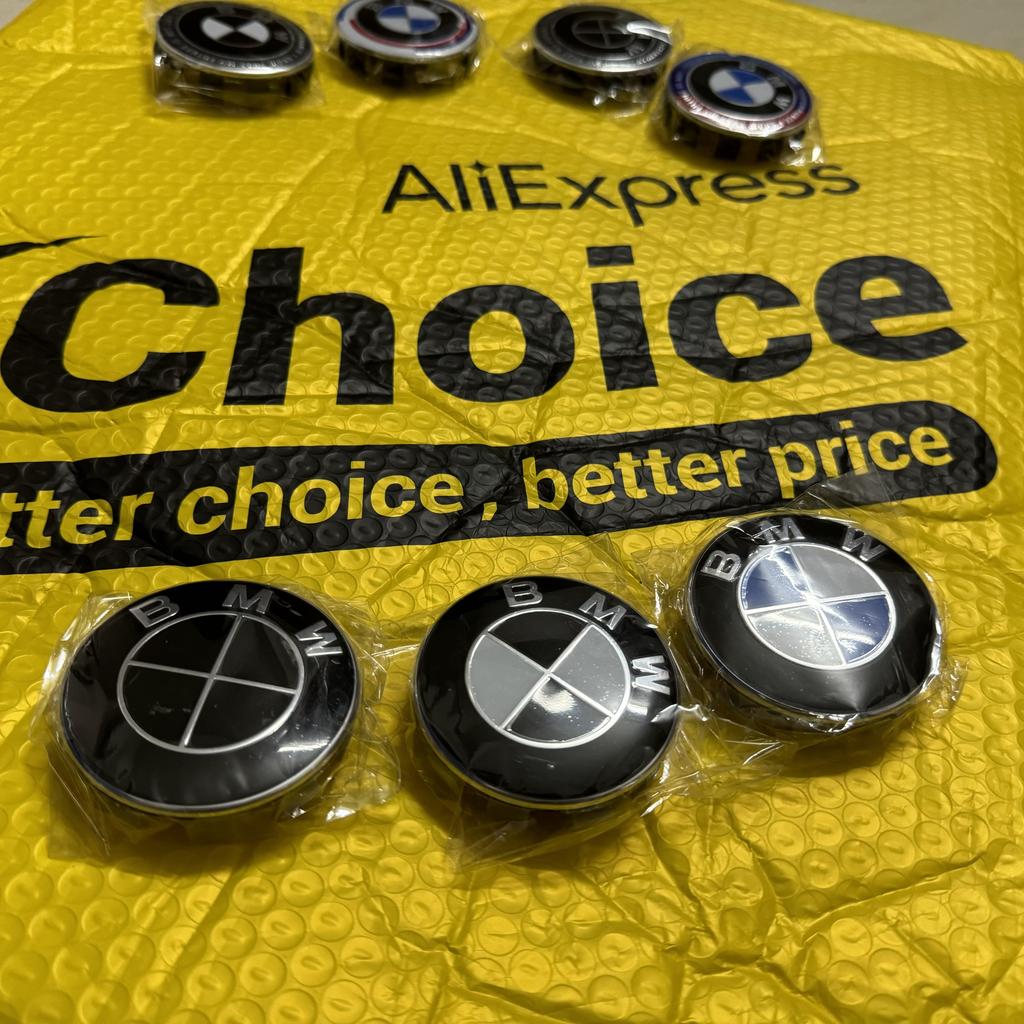 2026 New 4Pcs 56/68MM Car Wheel Center Hub Cap For BMW F10 F15 E39 M5 E36 E46 E60 E90 E91 E92 E93 F30 F20 M3 Car Accessories ckhp80