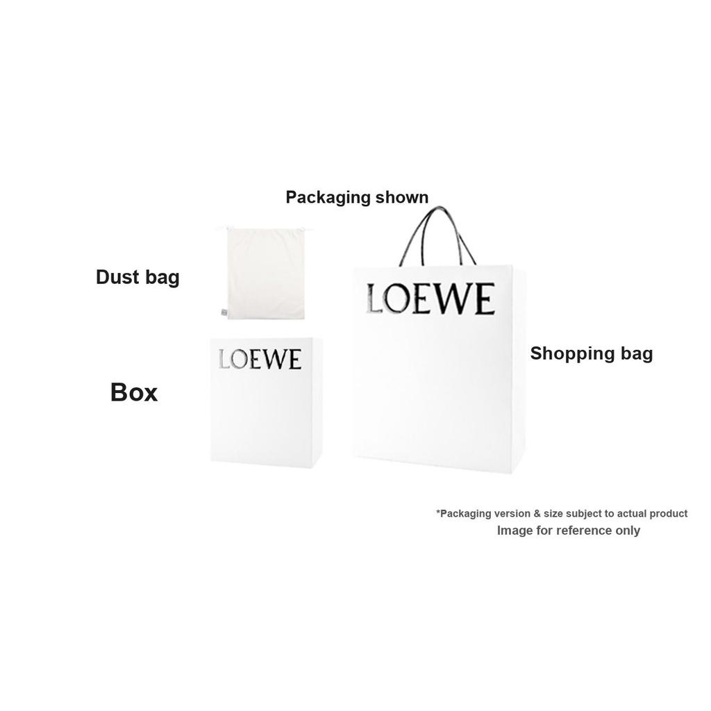 Loewe Anagram Embossed Puzzle Adjustable Detachable Shoulder Camera Bag Mini Men shoulder bag Anthracite C660R41X02-1110