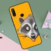 Cute Raccoon For Huawei Nova 12i 12s 11i 8i 7i 9 10 SE Y90 Y60 Y70 Y72 Y61 Y91 P30 P40 Lite P60 Pro Case