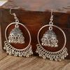 LOVBEAFAS Boho Brincos Statement Dangle Earrings For Women Small Bell Vintage Long Tassel Drop Earring Fashion Jewelry Bijoux