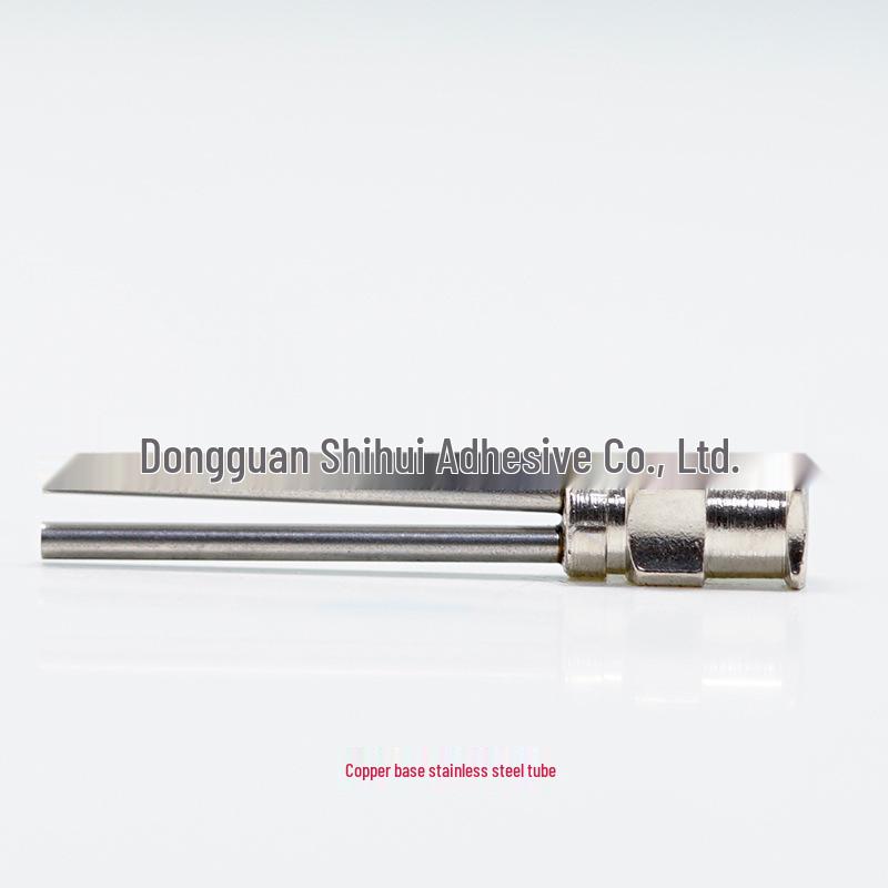 Stainless Steel 37mm Double-Tube Glue Dispensing Needle Valve