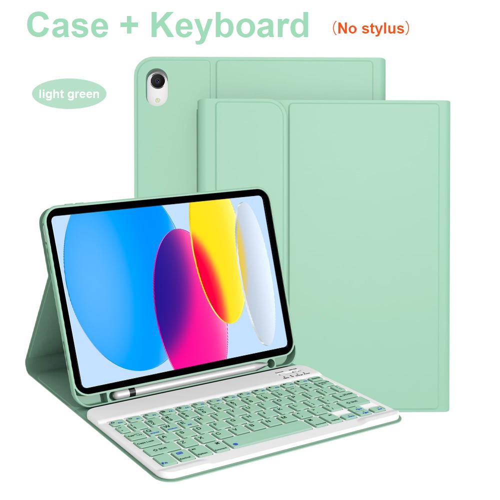 Case for iPad A16 11 Inch A3355 A3356 A3354,Bluetooth Keyboard Cover for iPad 10th 10.9 Inch A2696 A2757 A2777 A3162
