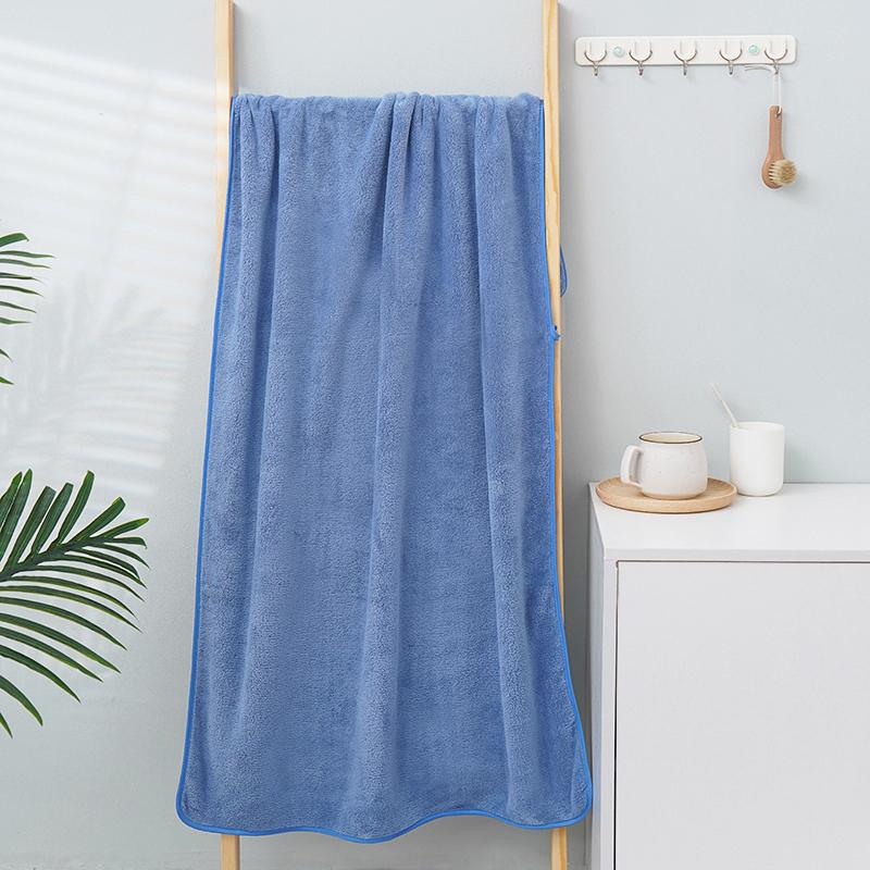 Multipurpose Use Coral Velvet Towel Bathroom Towel Set Spa Over Sized Towels for Household