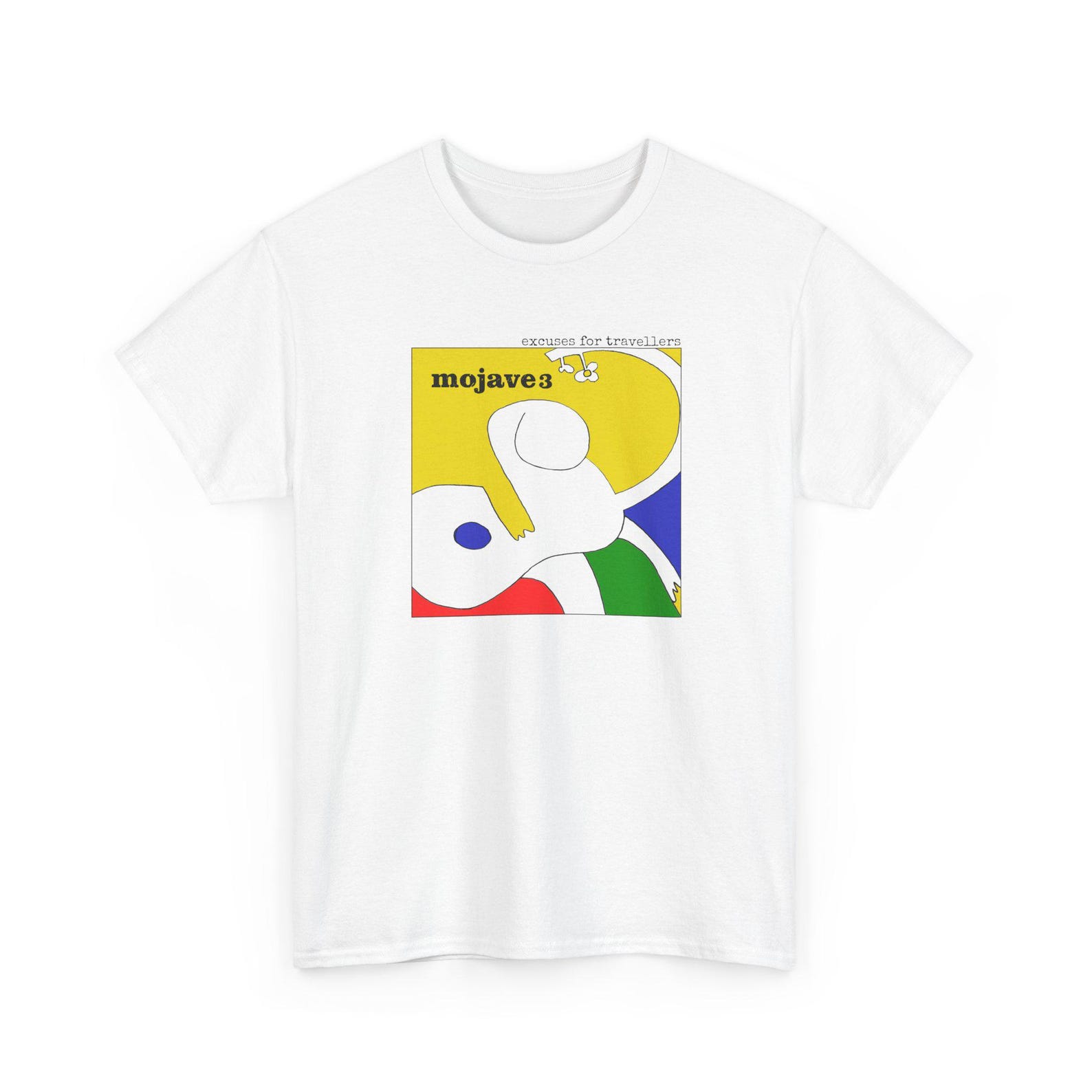 Mojave 3 Excuses for Travellers T-Shirt, Slowcore Indiefolk Tee 4XL