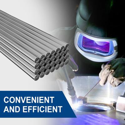 10Pcs Aluminum Welding Rods High Strength Corrosion Resistant Durable Low Temperature Aluminum Weld Rods Repair Tools for Electric Power