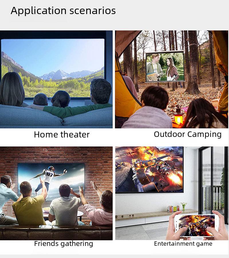 Best-Selling YG300 Mini LED Portable HD Projector for Home Theater