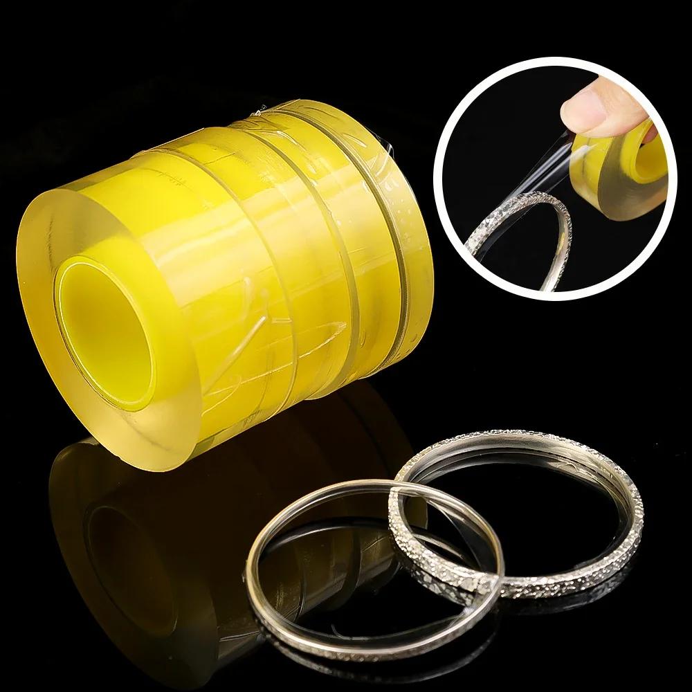 1 Rolle 10MM 15MM 20MM 30MM Transparente Antistatische Schutzfolie Uhr Schmuck PVC Folienband Uhr Ersatzteil Reparaturwerkzeuge