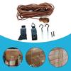 Bamboo Roller Shade Repairing Cords Lift Tool Rolling Window Curtain Rope Repair Parts Rolling Blinds Replacement Kits
