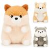 Corgi Simulation Dog Plush Toys Husky Puppy Plush Action Figure  Children Girls Boys