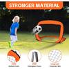 Pop Up Kids Toddler Soccer Goal, 3.3x2.2ft Portable Soccer Goals for Outdoor Indoor, Foldable Backyard Soccer Goal, Mini Soccer Net for Kids with
