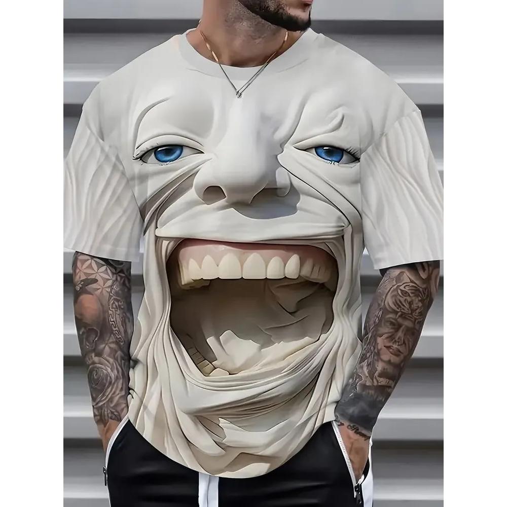 Stylish Simple Men's Top Short-sleeved Casual Versatile Comfortable T-Shirts Men’s