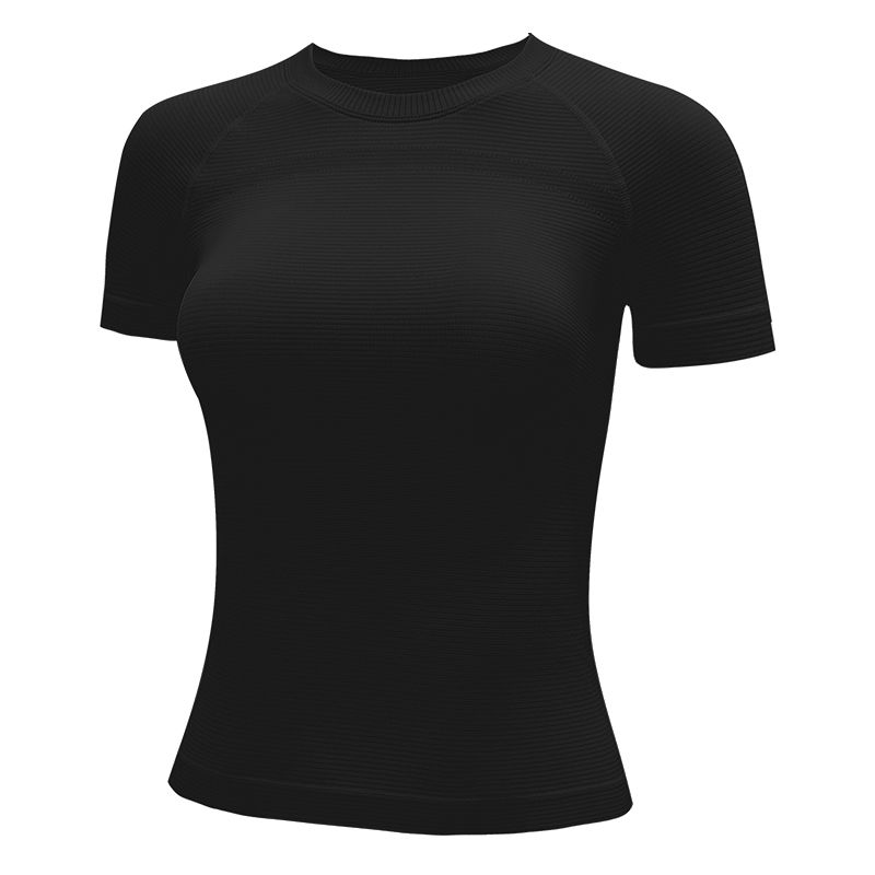 Mitaogirl Kendall Quick-Drying Top Women Slim Fit Running Yoga Workout Clothes Breathable Thin Sports Short Sleeve T-shirt