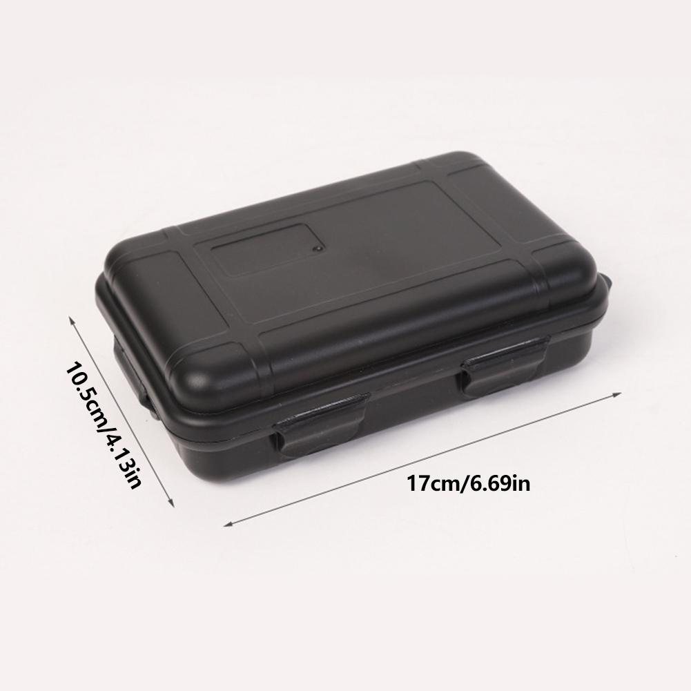 Velikost S/L/XL Venkovní Plastová Vodotěsná Uzavřená Survival Box Kontejner EDC Box na Nářadí Kempingová Cestovní Úložná Box Taška na Rybářské Potřeby
