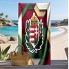 Węgry Piłka Nożna Nadruk Ręcznik Plażowy Szybkoschnący Super Chłonny Miękki Ręcznik Kąpielowy do Pływania Plaży Podróży Pamiątka Prezent
