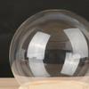 Display Dome with Base Clear Glass Cloche Decorative Bell Jar Case Table Centerpieces