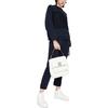 Armani Exchange SS22 Solid Color Drawstring Cuffed Sweatpants Women bottoms Blue 3LYP88-YJ3NZ-1593