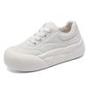 Bread Shoes Women's 2025 Autumn New Student Korean Version Ins Trendy Versatile Platform Single Shoes Spring and Autumn Casual Shoes BR993