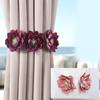 Contemporary Flower Curtain Tiebacks for Curtains Holders Secure & Stylish Curtain Ties 4Pieces