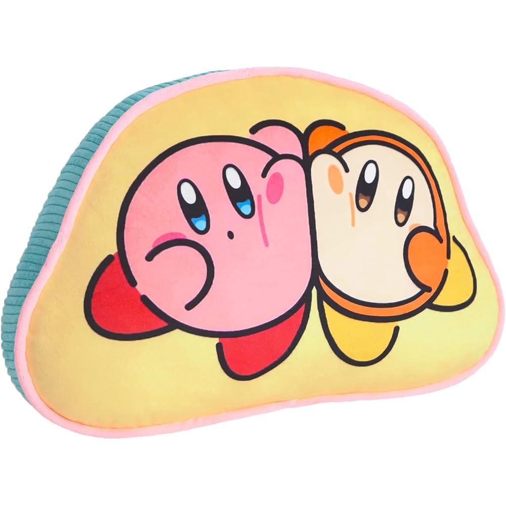 Sanei Boeki Kirby Plush Cushion with Waddle Dee 40x10x27cm Soft Toy