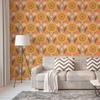AS Creation Retro Floral Motif Textured Wallpaper