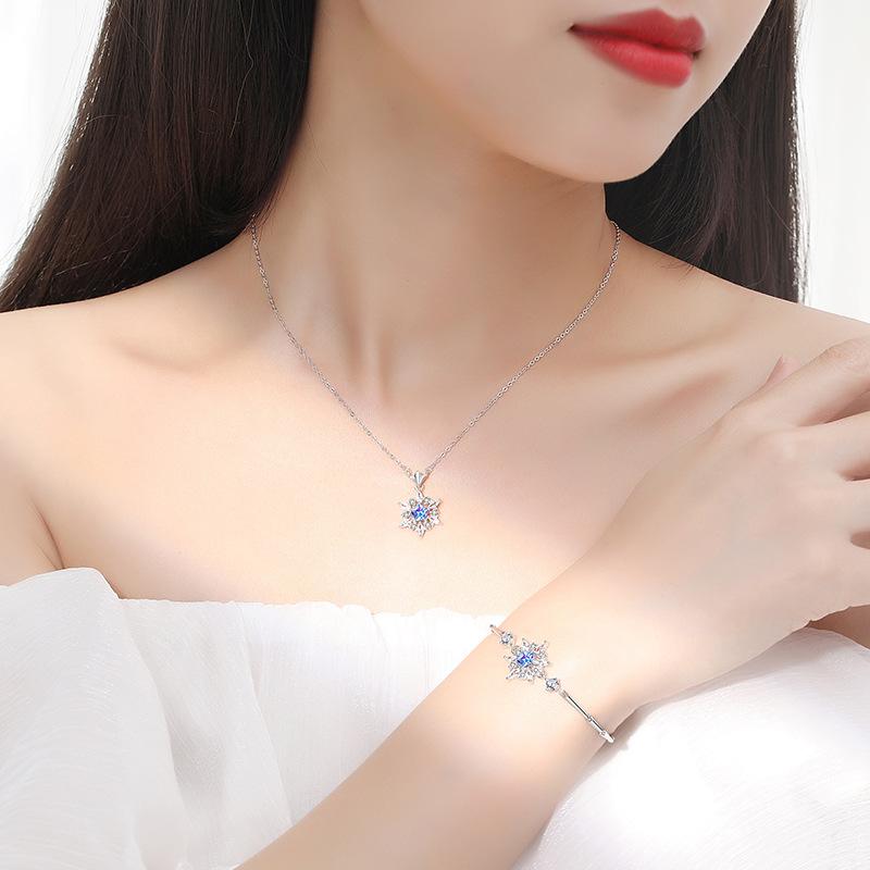 Tancise Dámský klasický náhrdelník s přívěskem S925 Sterling Silver Luxury Personality
