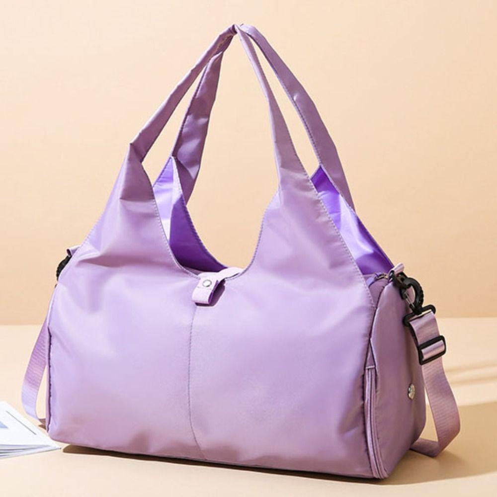 Oxford Sports Fitness Bags Wet Dry Separation Storage Handbag Travel Tote Bag Women Men