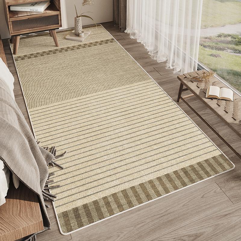 French-Style Bedroom Bedside Carpet, Living Room Floor Mat, Winter And Autumn Warm And Cold-Proof Home Decoration