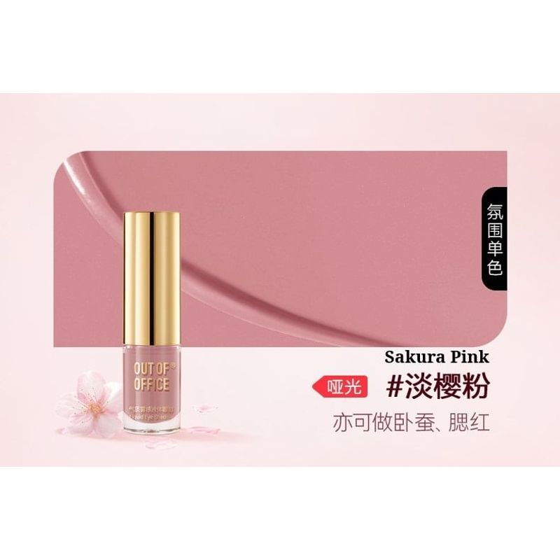 OUT-OF-OFFICE - Temperamental Misty Liquid Eyeshadow - 8 Colors