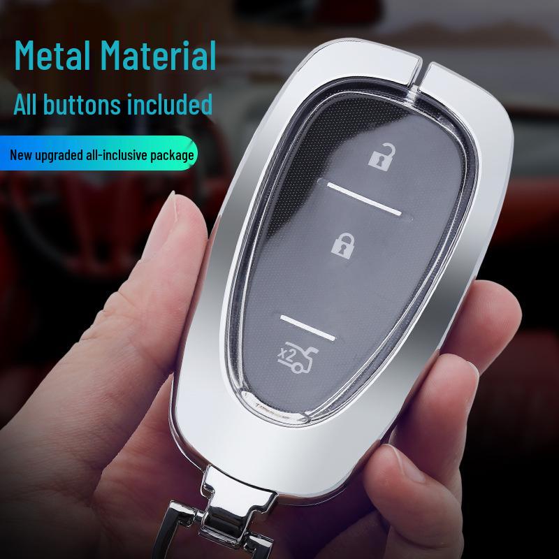 Chevrolet Cruze, Malibu XL, Trax, Sail, Onix, Equinox Car Key Cover