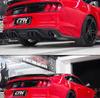 Rear Diffuser for 15-17 Mustang: Small Body Kit with Dual Outlet