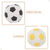 INOOMP Mini Soccer 3D Soccer Ball Pencil Erasers for Learning Sports Party Souvenirs 12-Pack Erasers, Shaped, Kids, Supplies, Stationery,