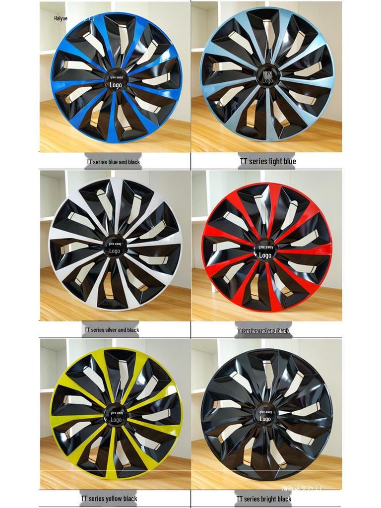 14-17 Fit, Greiz, Fengfan 15" Steel Wheel Hubcaps - Decorative Covers/Wheel Shells