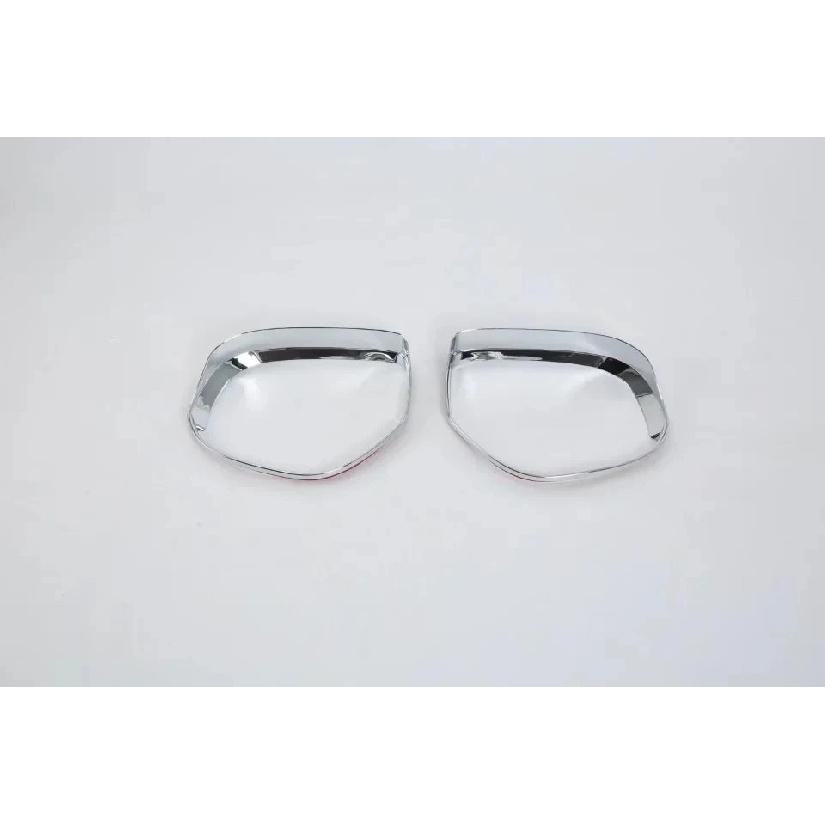 For Mitsubishi Outlander 2013 2014 - 2016 -  Auto Rearview Mirror Rain Eyebrow Frame Cover Protector Sticker Car Accessories