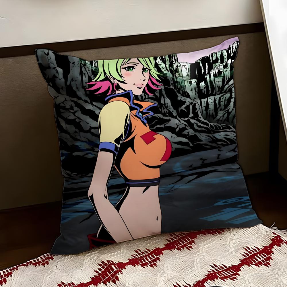 AnimeREDLINE Cushion Cover Reversible Soft Durable Pillow Cover Home  Car MultiScene Use for Daily Comfort