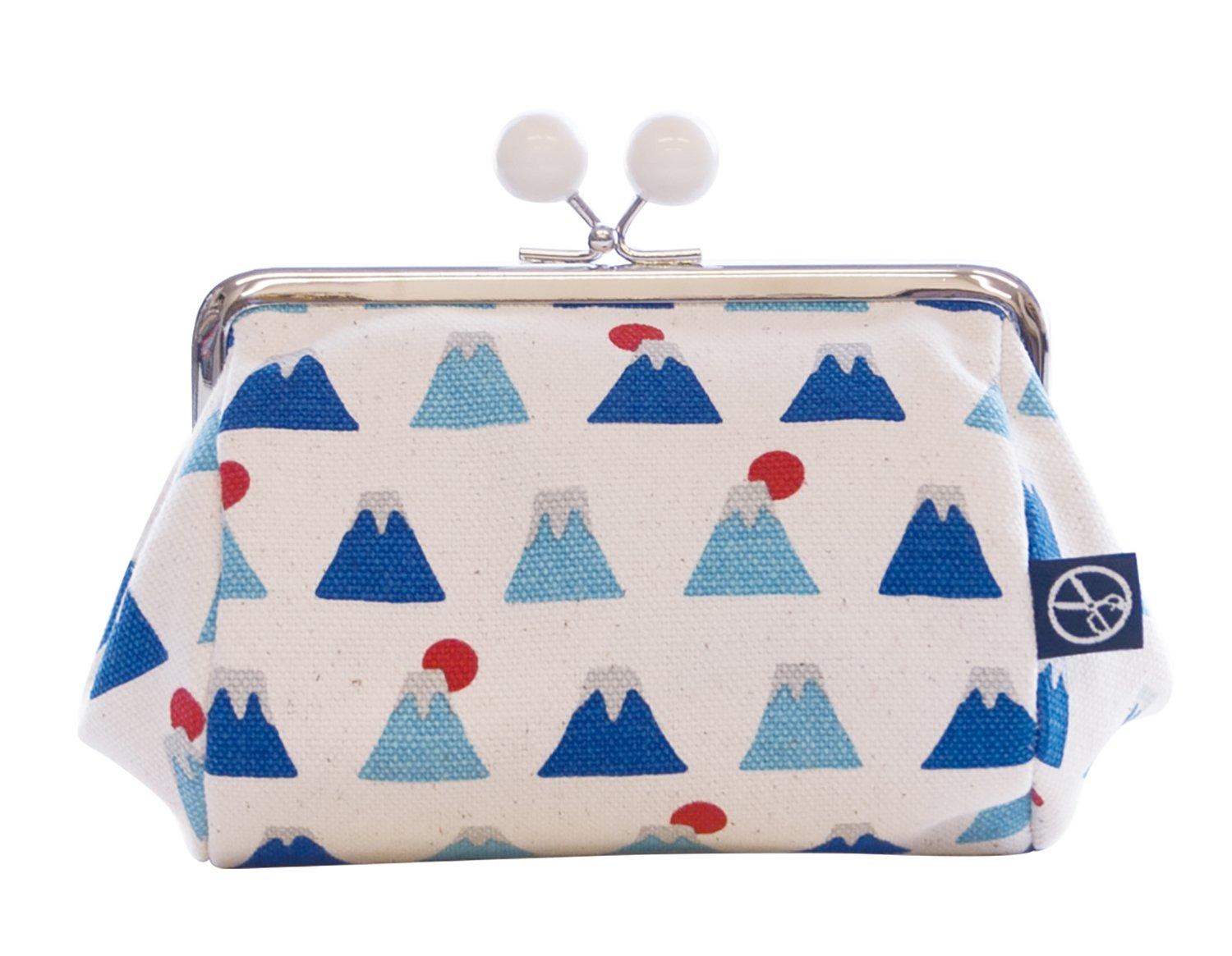

Goshiki Hanpudo Clasp Tawara Pouch Fuji Clasp Tawara Pouch Fuji [Maeda Senkou] (with beads) (Mt. series) 334-30006-000 Mt.