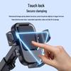 Adjustable Multi-Angle Folding Car Phone Holder with Suction Cup for Dashboard Navigation