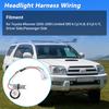 X Autohaux Headlight Bulb Socket Wiring Harness for Toyota 4Runner 2005-2009 No.8112535440