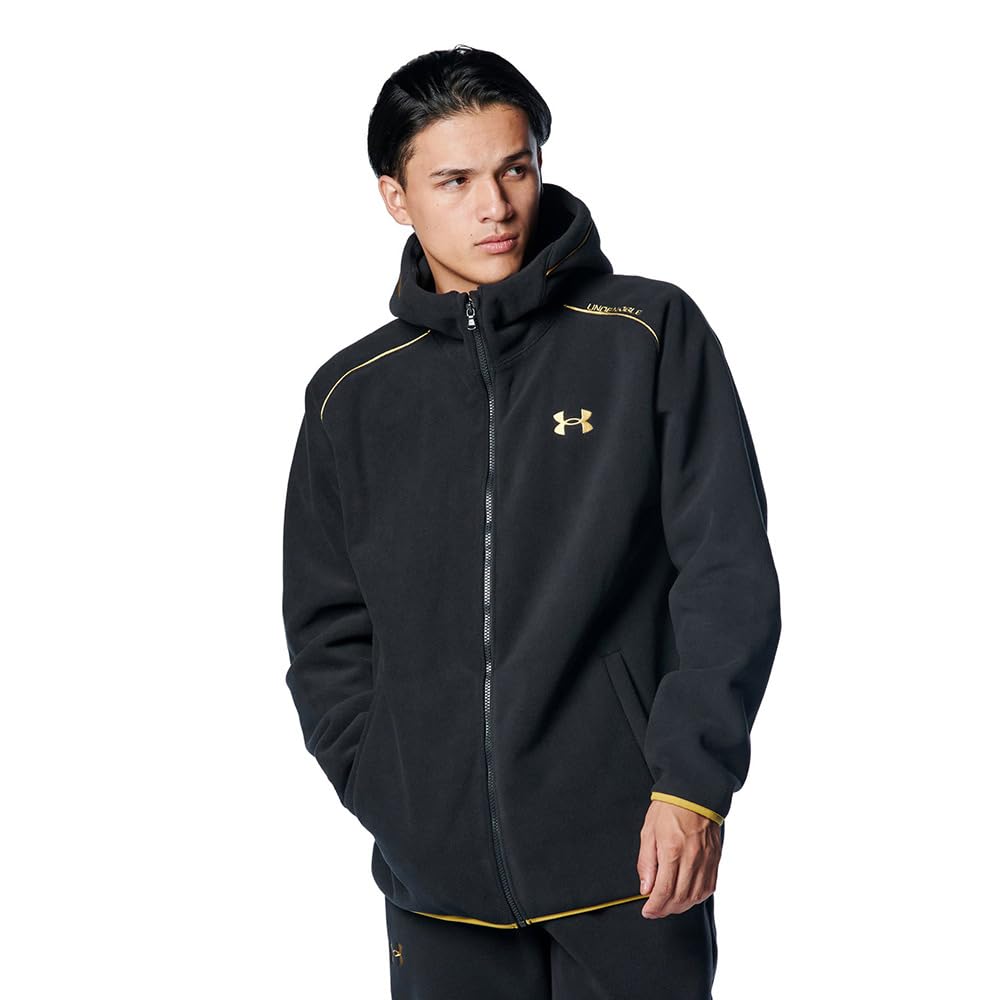 Under Armour UA UNDENIABLE 3 LAYER FZ JK Black Gold MD /