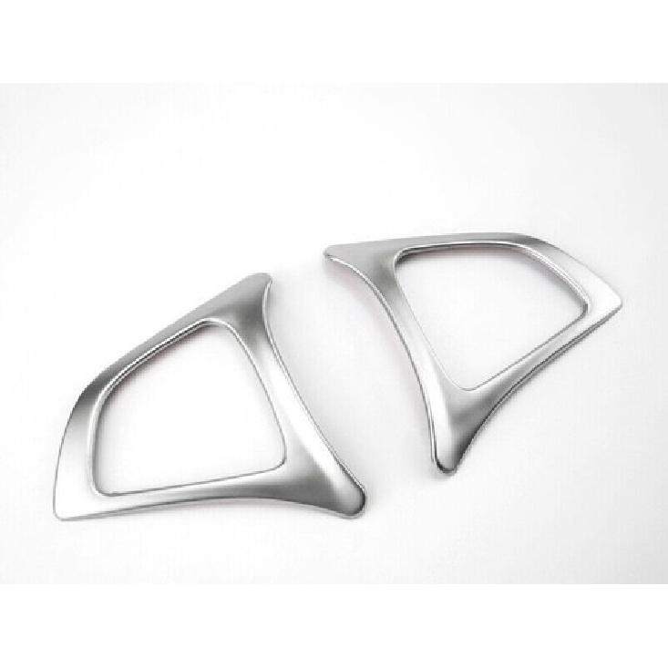 Steering Wheel For Benz A-Class W177 19-22 Cover Trim Button Frame Silver Steel