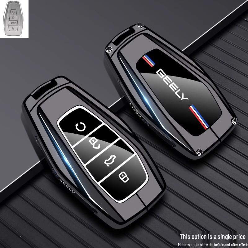 Compatible Key Case for Geely Emgrand, Binrui, Xingrui, Binyue, Boyue, Haoyue, Xingyue, Jiaji, Icon Car Models