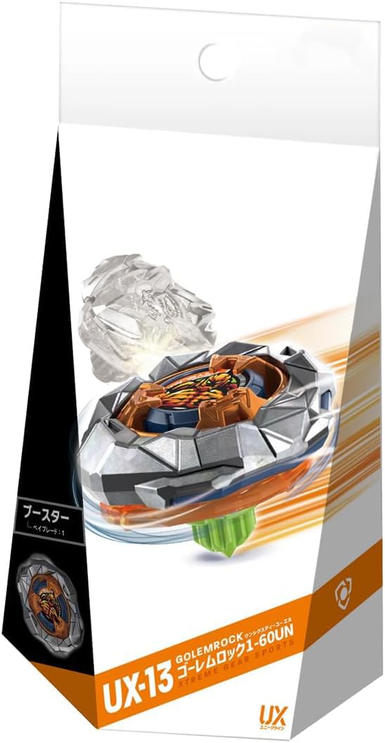 

Beyblade X Booster Golem Rock UX-13 1-60UN [Authentic]