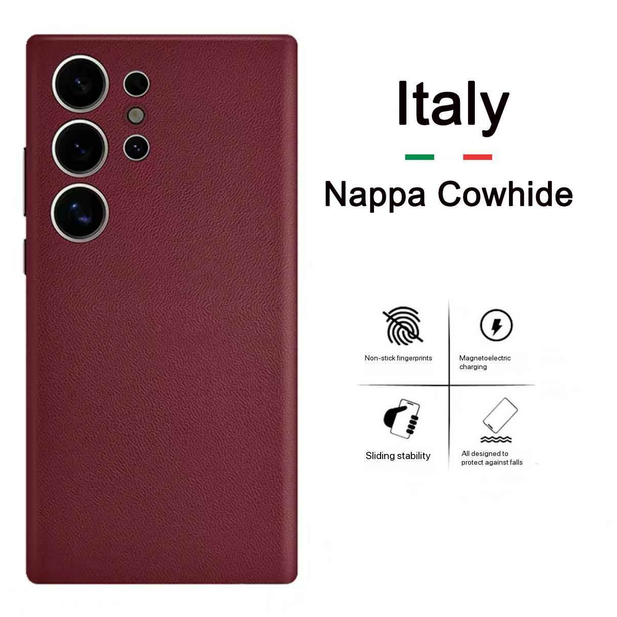 Real Italy NAPPA Genuine Leather Case
